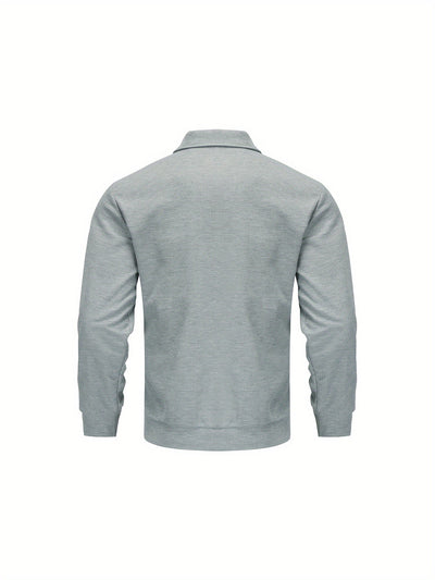 Marvin – Lässige Polyester Jacke Mit Reißverschluss