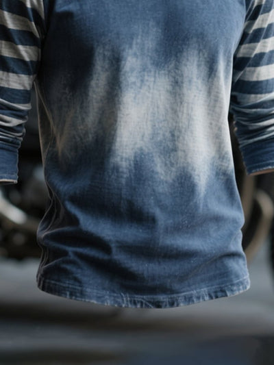 Lässiges Herren Henley Shirt