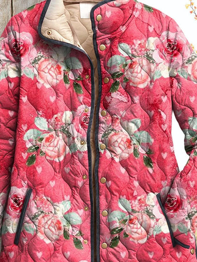 Rose - Elegante Steppjacke