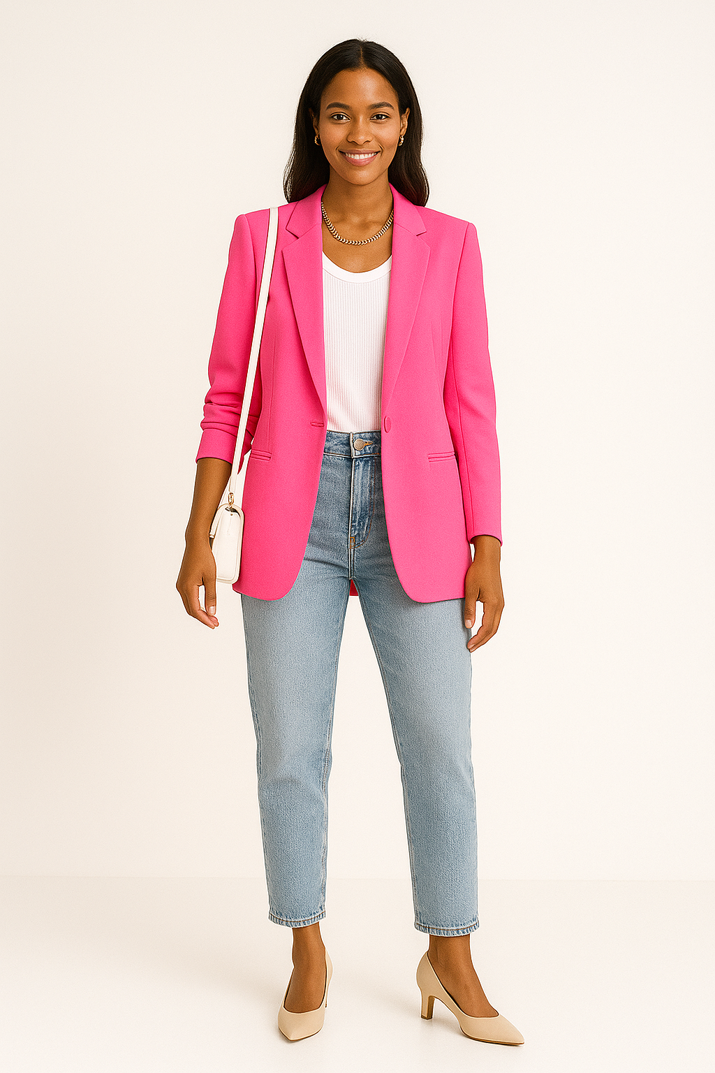HERBERGER | Damen Büro Blazer oversized mit klarer Silhouette