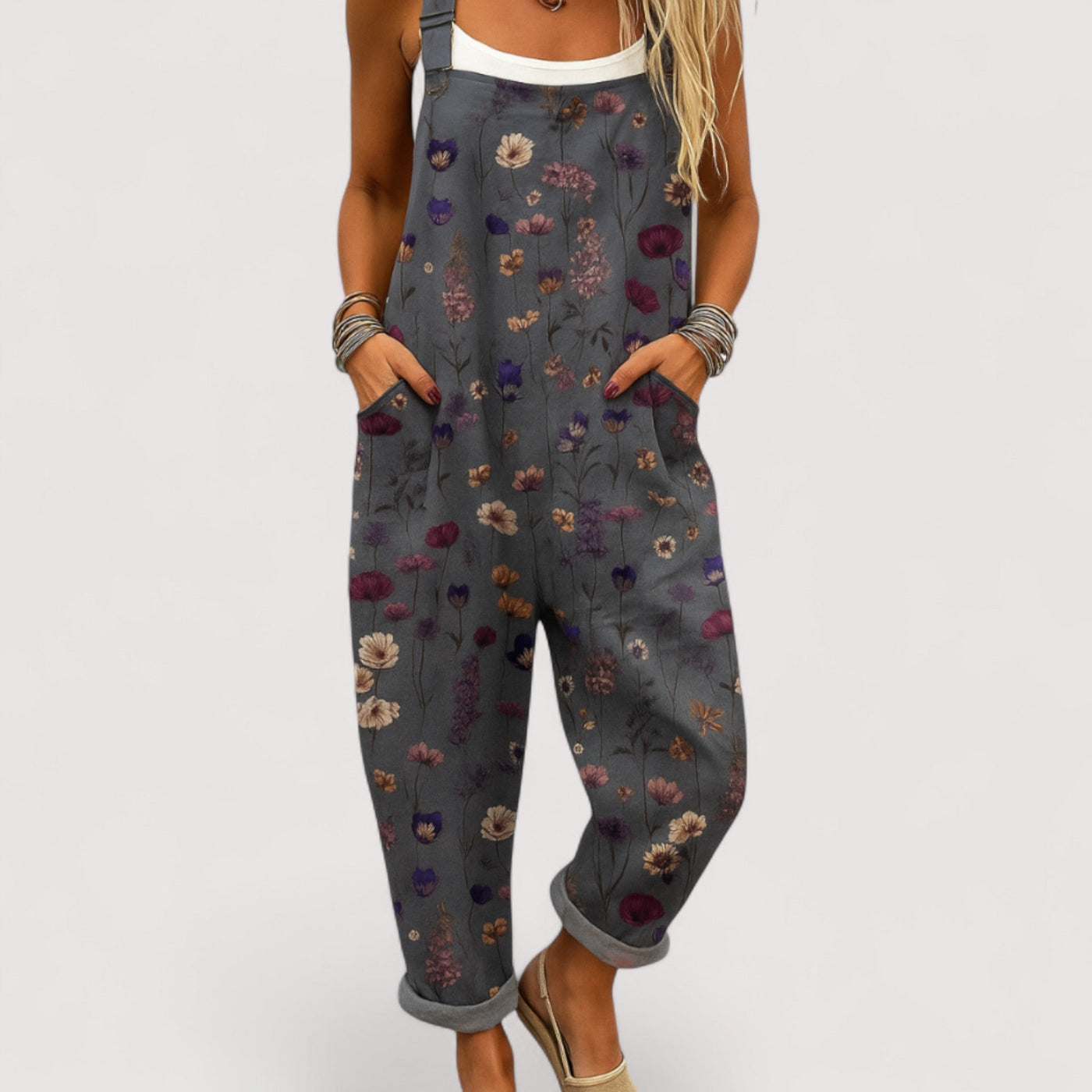 Melanie™ | Künstlerischer Overall-Jumpsuit