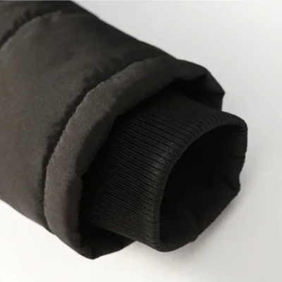 Elegante Gepolsterte Fleece Winterjacke