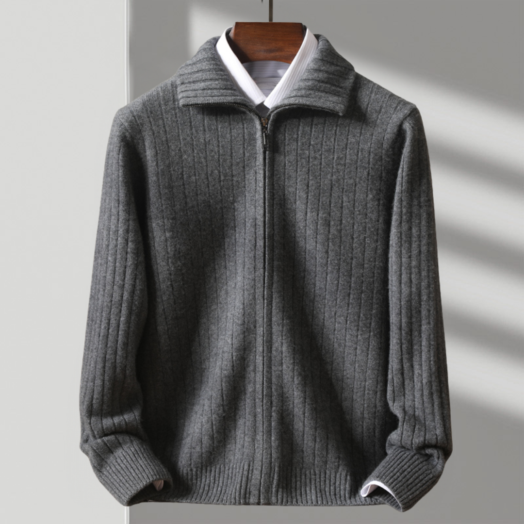 Sebastian | Gestrickte Merinowolljacke