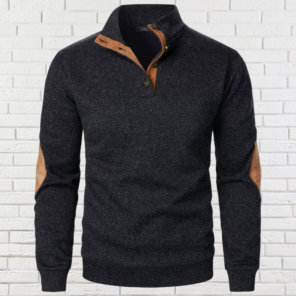 Harry - Pullover Mit Stehkragen