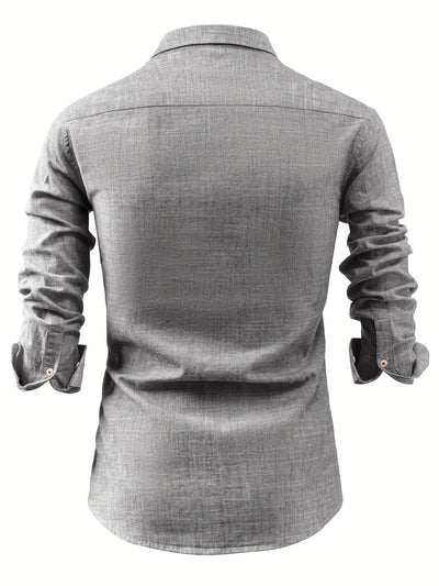 Nolan Langarmhemd Mit Knöpfen