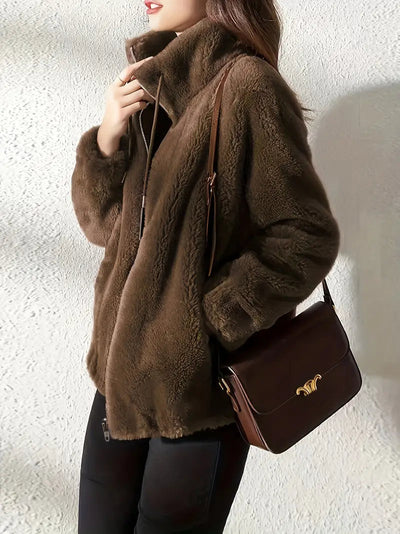 Maliza™ Stilvolle Fleece Jacke