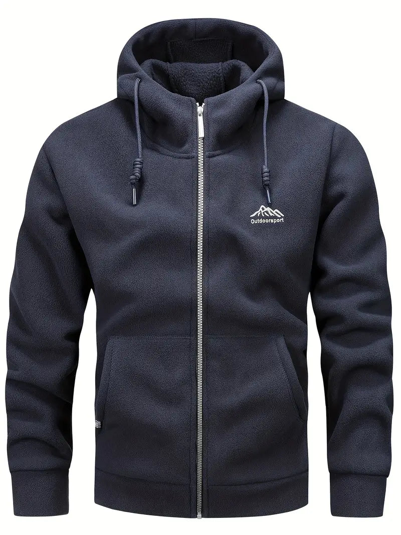 Aubin™| Zip-Hoodie mit Taschen
