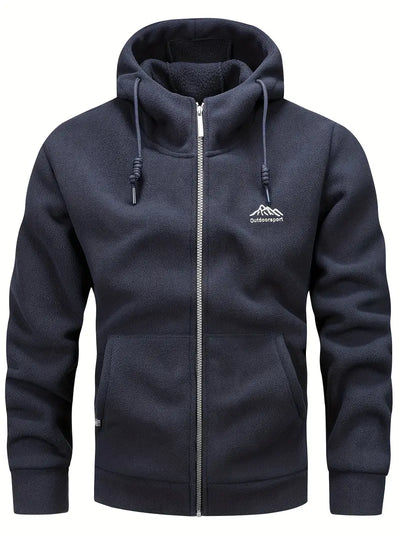 Aubin™| Zip-Hoodie mit Taschen