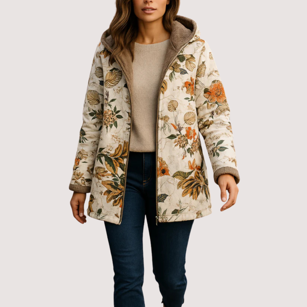Kamelia | Warme Jacke mit Fleecefutter
