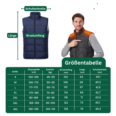 Hunziker™| Beheizte Weste