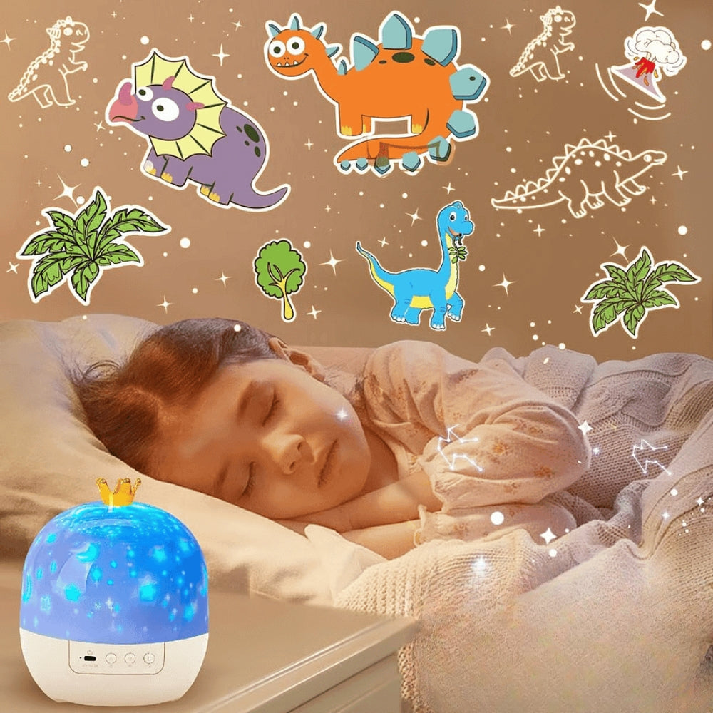 GlowVerse – Einzigartiger Nacht Projektor mit Wunder Licht