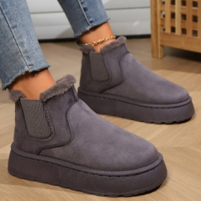 Maureen - Plüsch Casual Stiefel