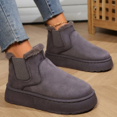 Maureen - Plüsch Casual Stiefel