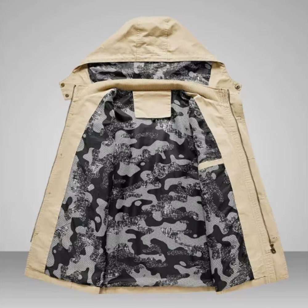 Elegante Mehrfach-Taschenjacke