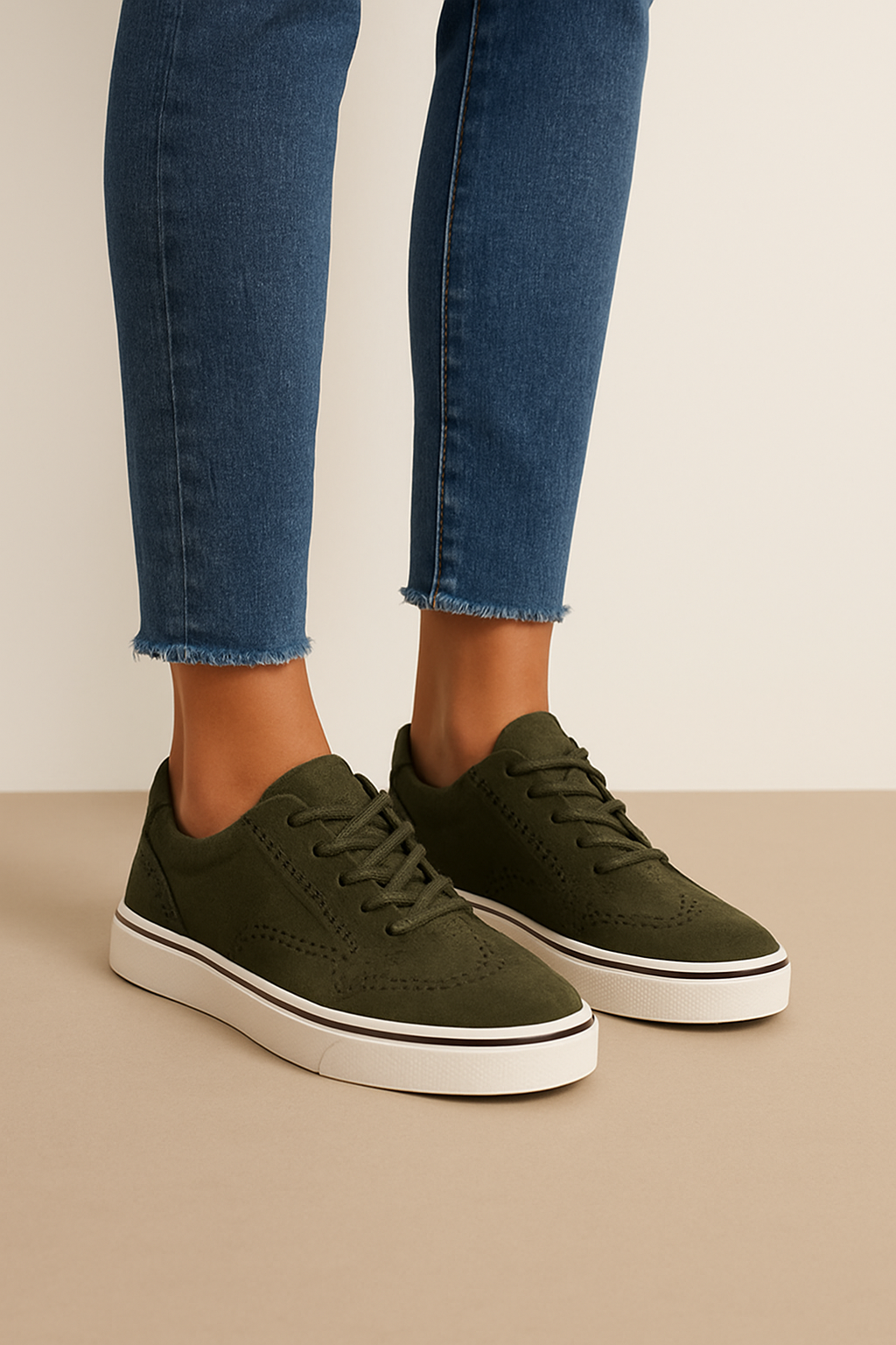 HERBERGER | Damen Sneaker zum Schnüren mit flacher Sohle für Sommer & Freizeit
