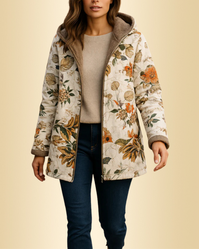 Kamelia | Warme Jacke mit Fleecefutter