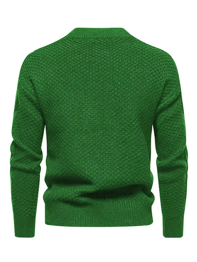 Kalisto – Lässiger Langarm Strickpullover