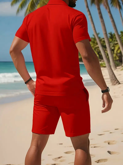 Kelvin Lässiges Zweiteiliges Sportset