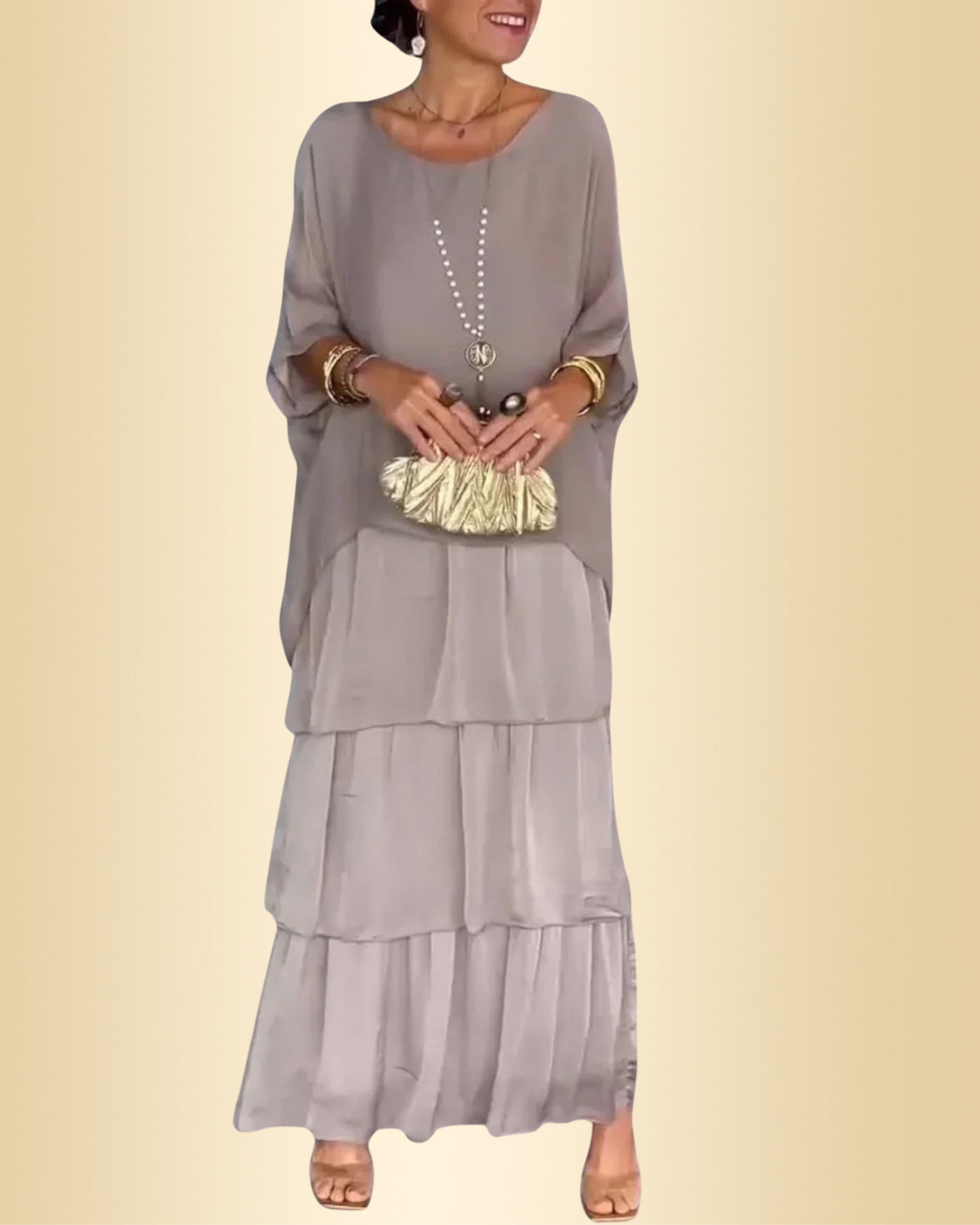 Laurence™ | Elegantes Chiffon-Kleid im Boho-Stil