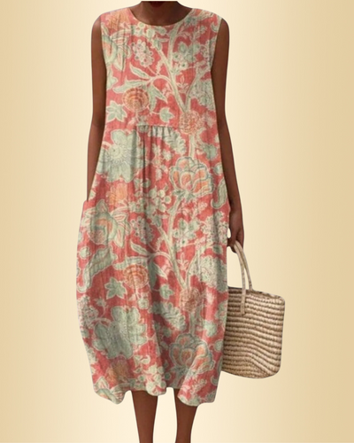 Océane™ | Elegantes Geometrisches Kleid