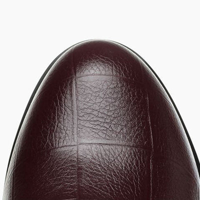 Elegante Slip-On Keilschuhe aus Leder