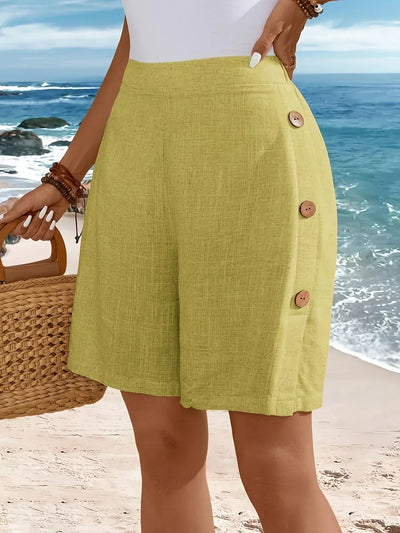 Fenella Bequeme Kurze Mit Knöpfen