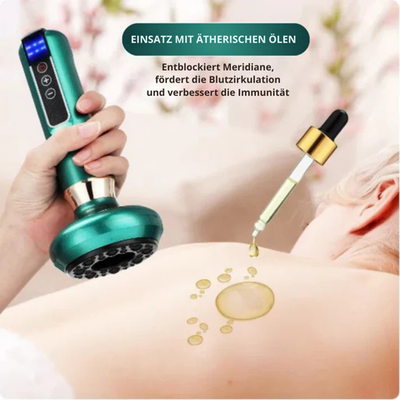 CelluSculpt™ | 4-in-1 Massagegerät mit Schröpfen, Infrarot & Wärme – reduziert Cellulite und Dehnungsstreifen sichtbar