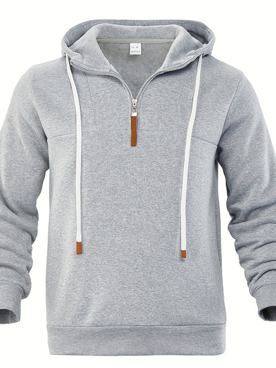 Kolton – Kapuzenpullover Mit Halbem Reißverschluss