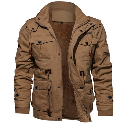 Hermann Elegante Kapuzen Jacke