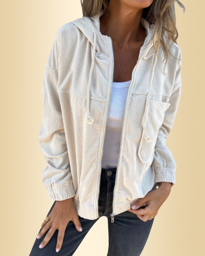 Marta™ | Cord-Kapuzenjacke