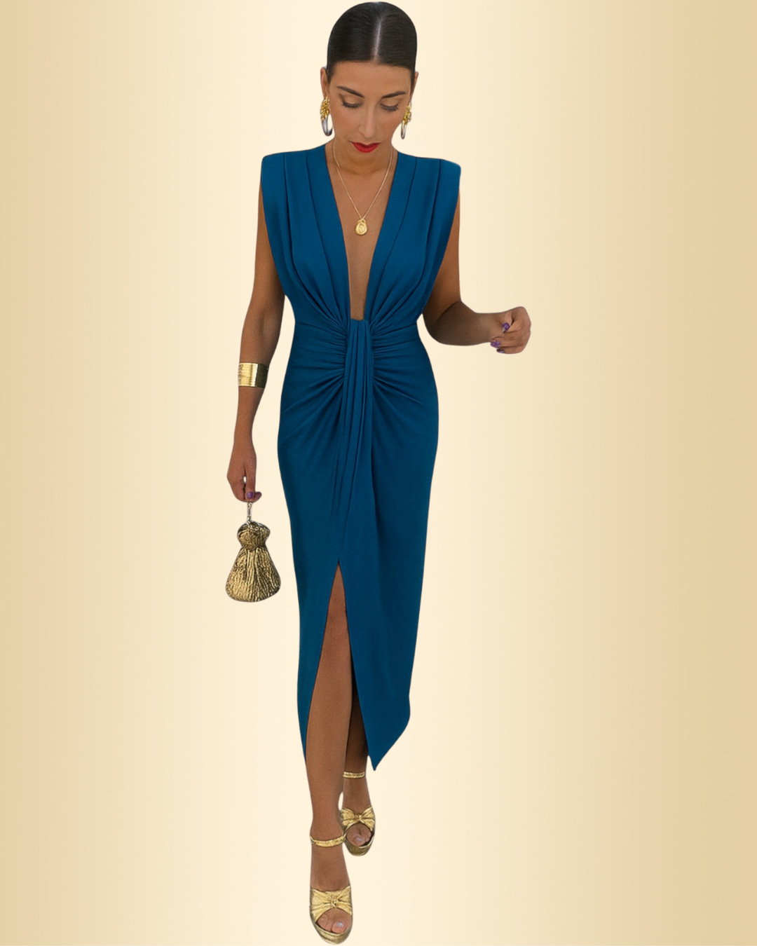 Maila™ | Elegantes Drapé-Kleid