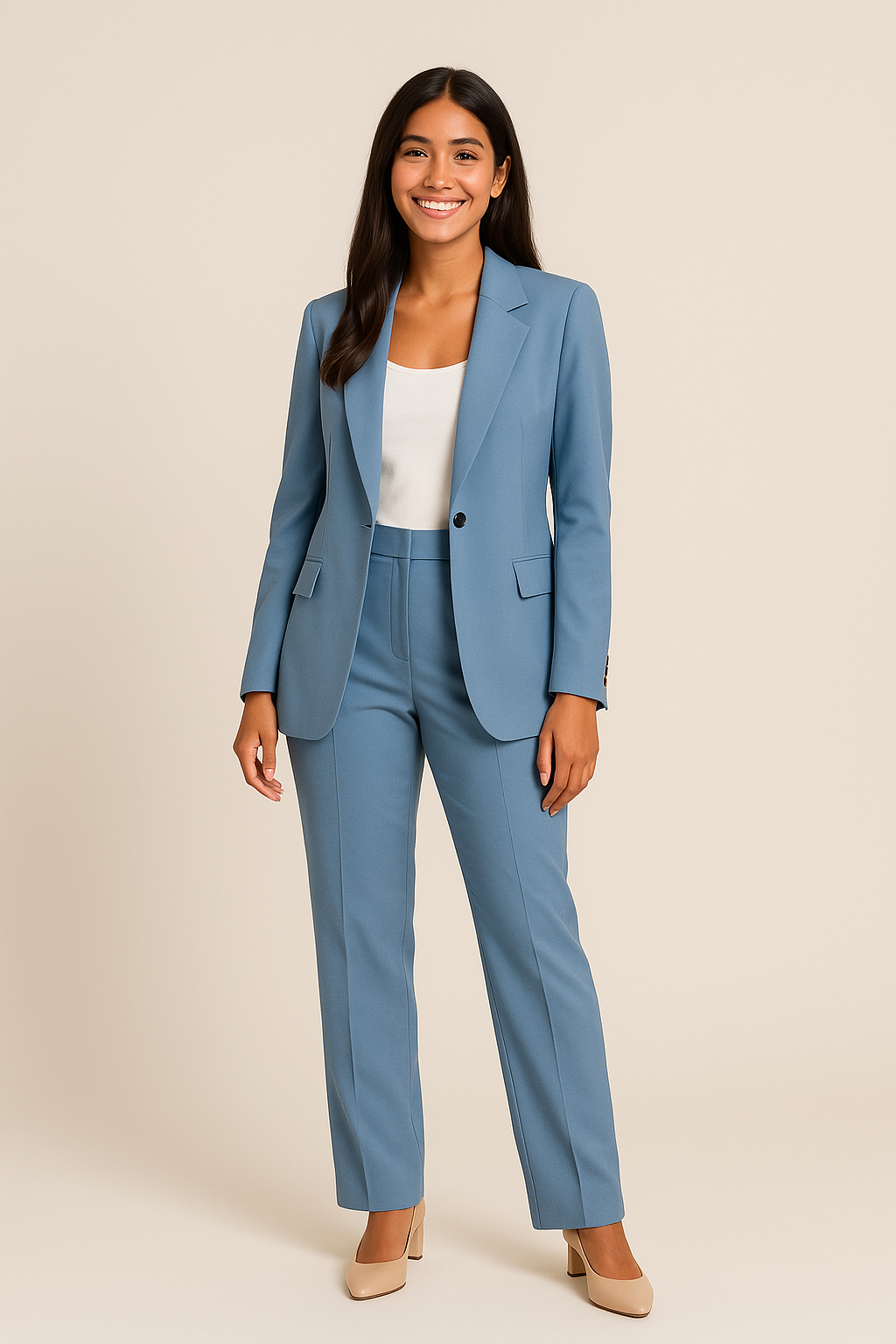 HERBERGER | Damen Operah Zweiteiler mit Blazer und Hose für Büro & Hochzeit