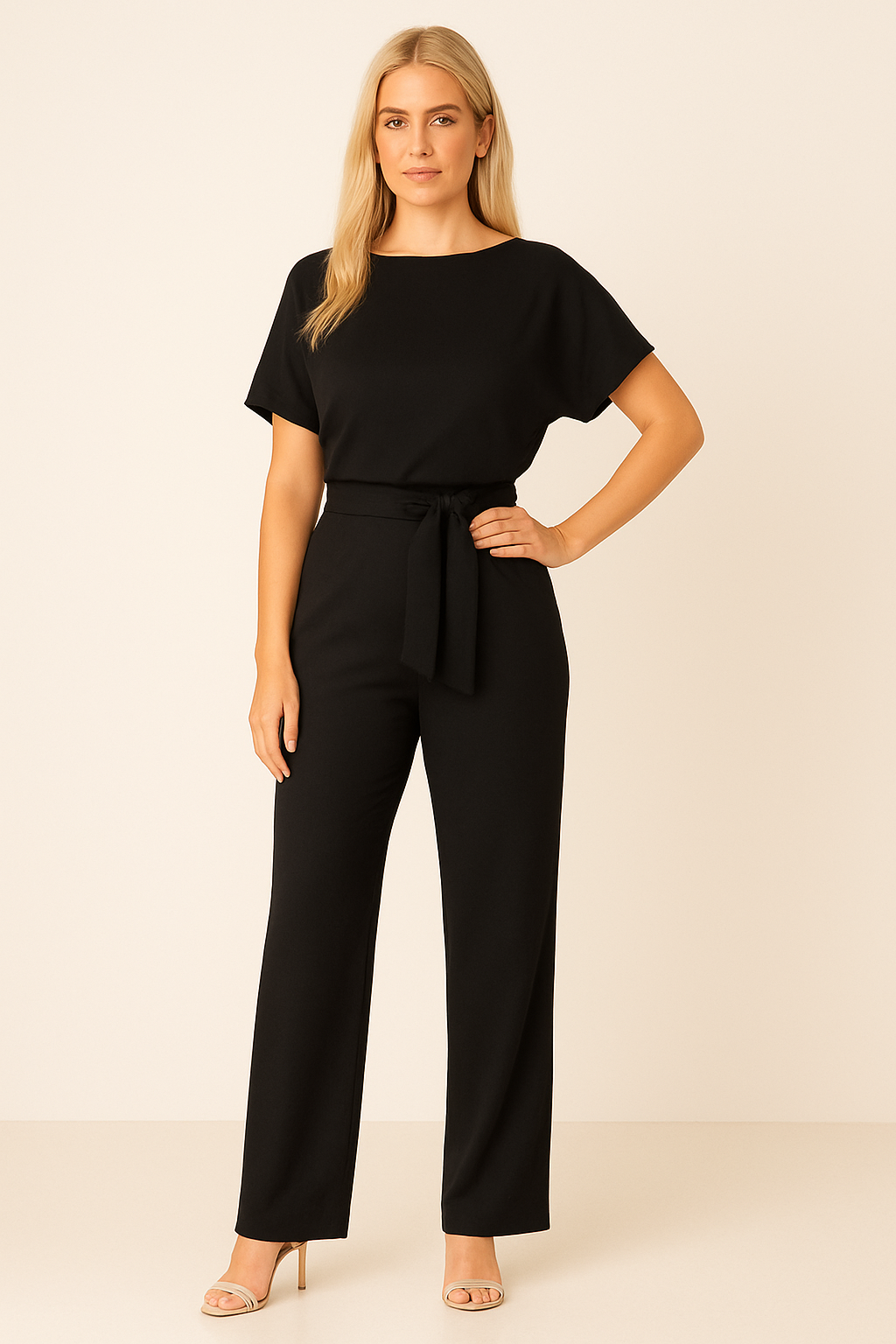 HERBERGER | Damen Jumpsuit luftig-leicht mit weichem Stoff und tailliertem Schnitt