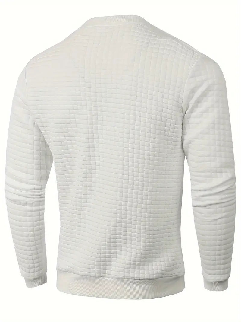 Andreas – Bohemian Plaid Langarm Pullover
