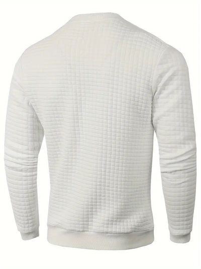 Andreas – Bohemian Plaid Langarm Pullover