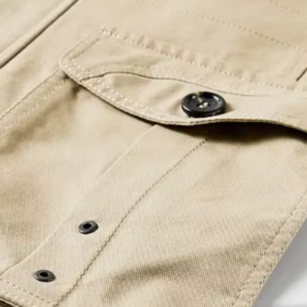 Elegante Mehrfach-Taschenjacke