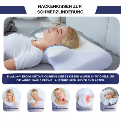 ErgoPillow - Ergonomische Stütze für die ganze Nacht