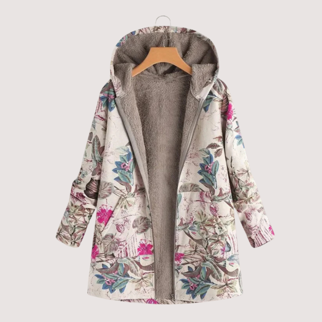 Kamelia | Warme Jacke mit Fleecefutter