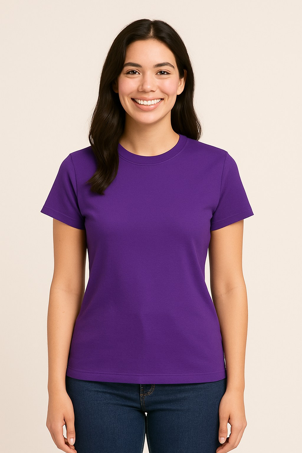 HERBERGER | Damen T-Shirt aus Baumwolle mit klassischem Schnitt für Freizeit & Stil