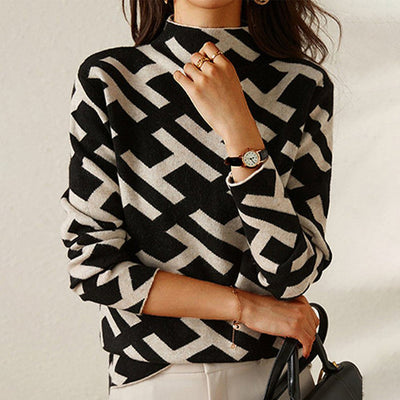 Jessy | Eleganter Rollkragenpullover