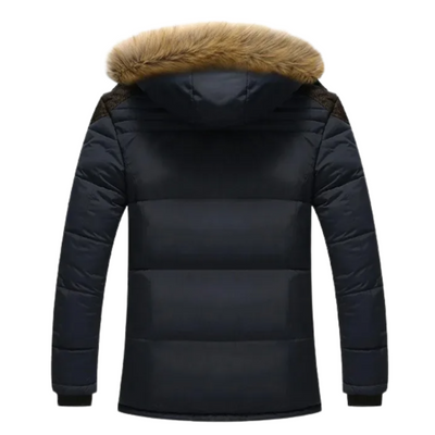 Elegante Gepolsterte Fleece Winterjacke
