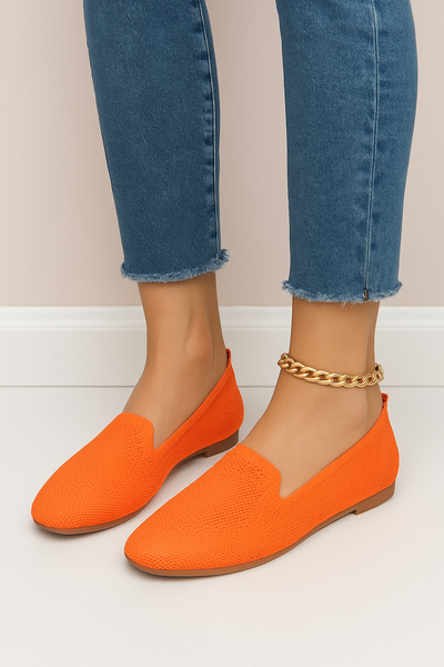 HERBERGER | Damen Slipper-Loafer aus Strick für Arbeit & Freizeit