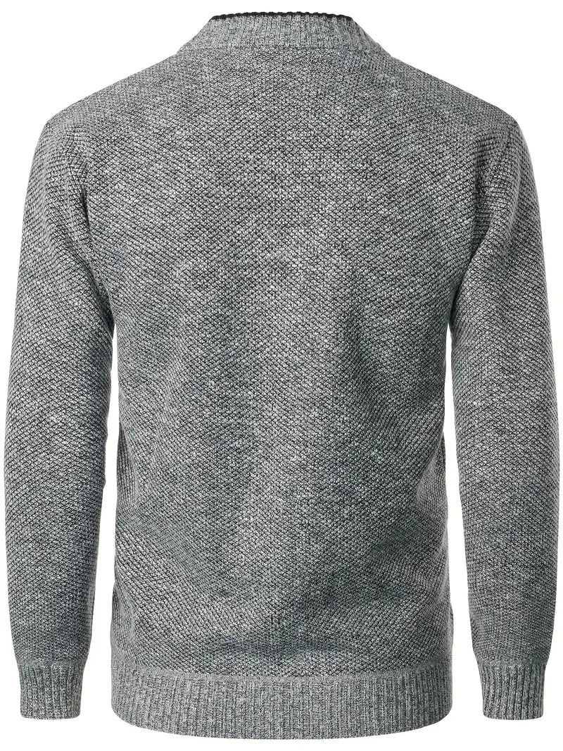 Fulton™|  Lässiger Strick Pullover Mit Langen Ärmeln