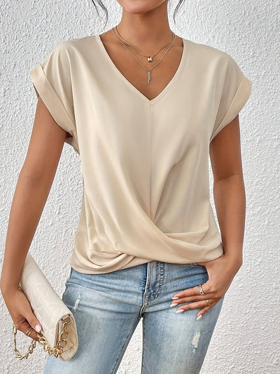 Eloise | Damen T-Shirt mit Herz-Ausschnitt