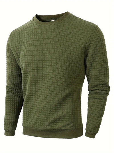 Andreas – Bohemian Plaid Langarm Pullover