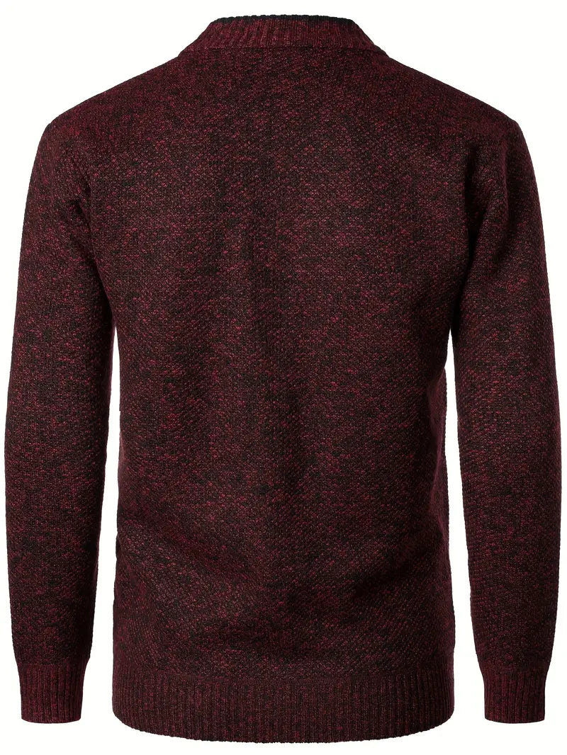Fulton™|  Lässiger Strick Pullover Mit Langen Ärmeln