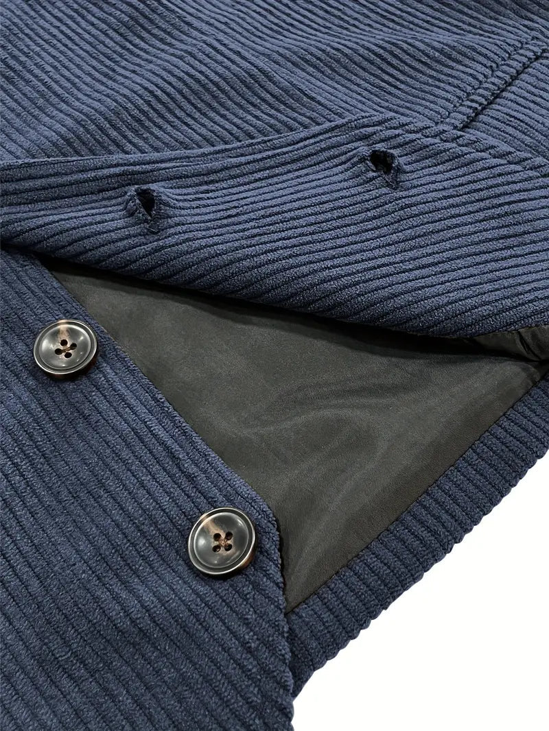 Fergus - Elegantes Weste aus Rippvelours