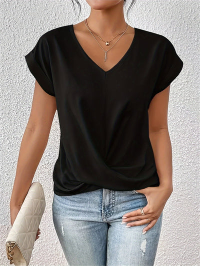 Eloise | Damen T-Shirt mit Herz-Ausschnitt