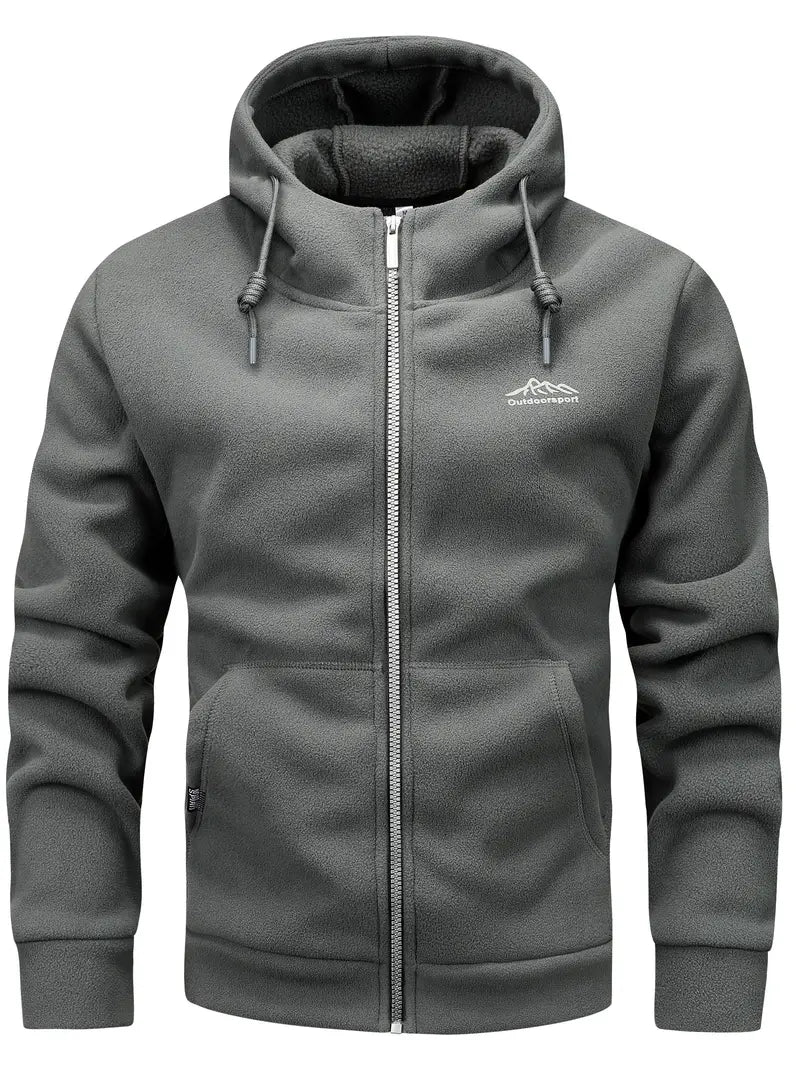 Aubin™| Zip-Hoodie mit Taschen