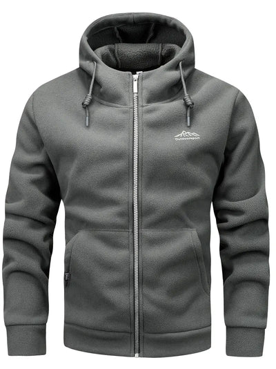Aubin™| Zip-Hoodie mit Taschen